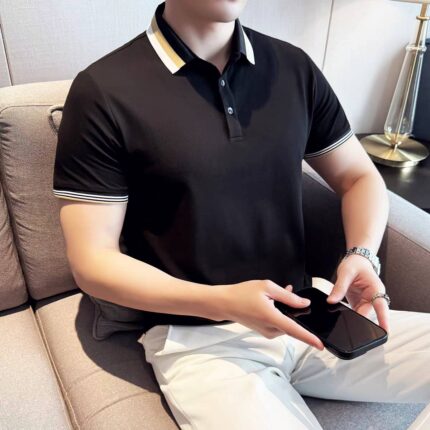 524320235_1211625397645861_7573292092685399451_n Premium Polo - Black